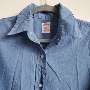 Brooks Brothers Makers Cotton Button Up Shirt